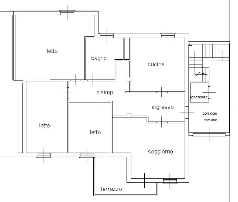 Appartamento - Planimetry 1