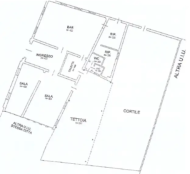 Negozio - Planimetry 1