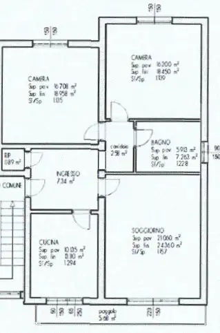 Appartamento - Planimetry 1