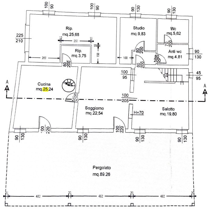 Casa Indipendente - Planimetry 1