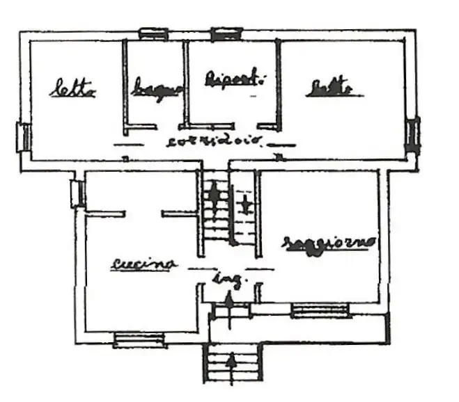 Casa Indipendente - Planimetry 1