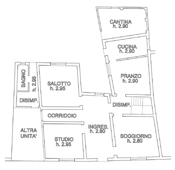 Casa Indipendente - Planimetry 1