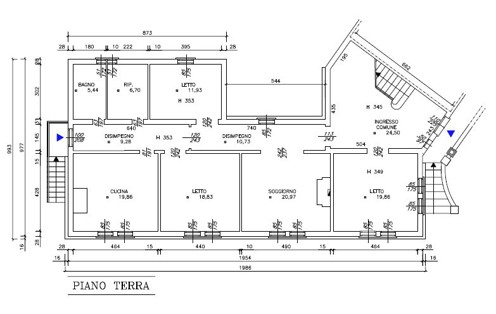 Villa - Planimetry 2