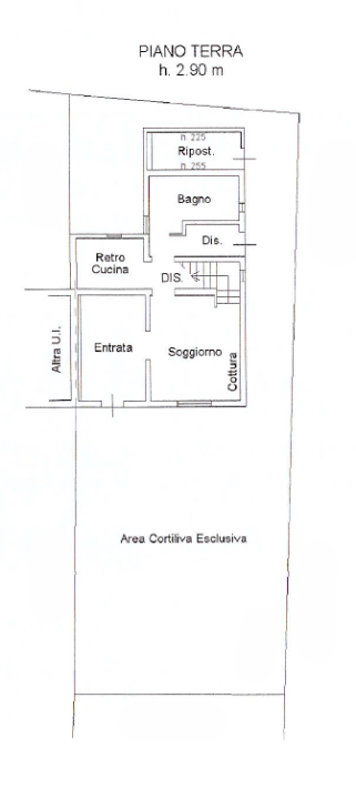Casa Indipendente - Planimetry 1
