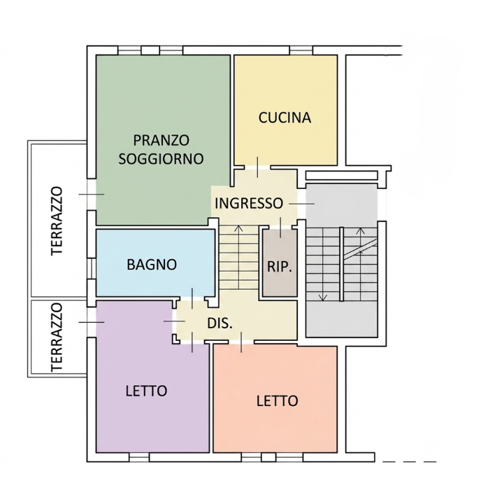 Appartamento - Planimetry 1