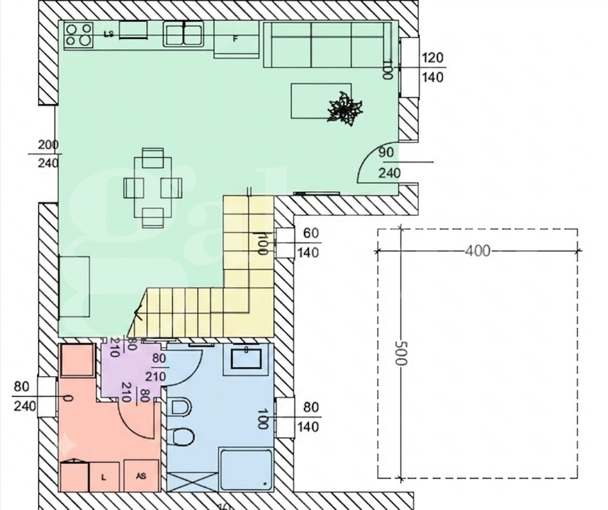 Villa - Planimetry 2
