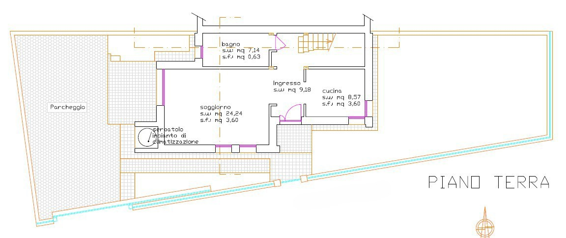 Casa Indipendente - Planimetry 1