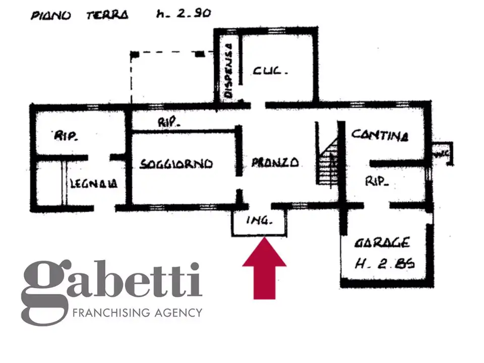Casa Indipendente - Planimetry 1