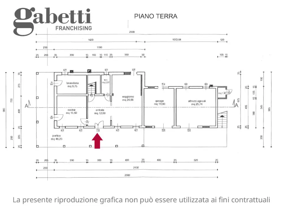 Casa Indipendente - Planimetry 1