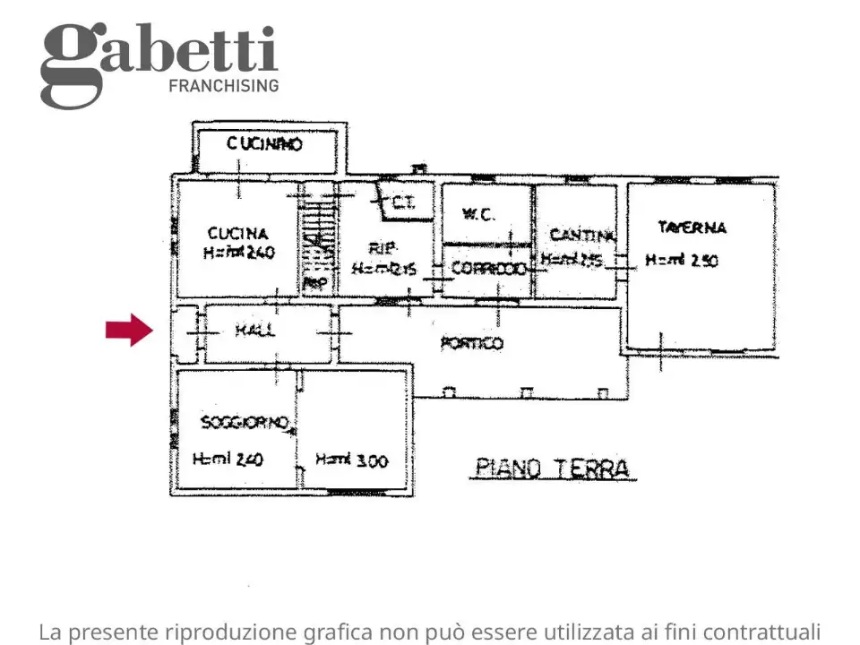 Casa Indipendente - Planimetry 1