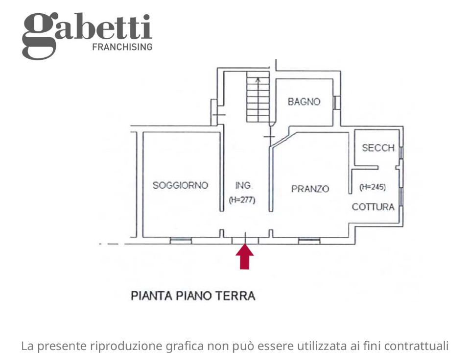 Casa Indipendente - Planimetry 1