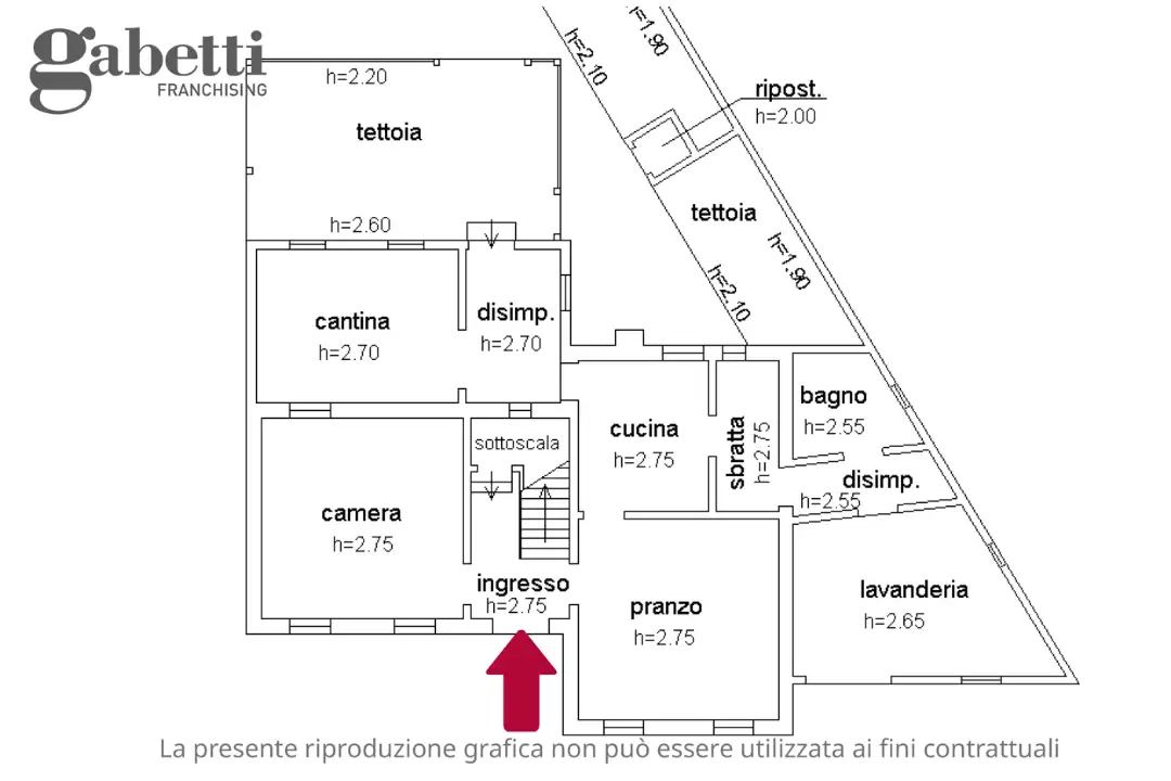 Casa Indipendente - Planimetry 1