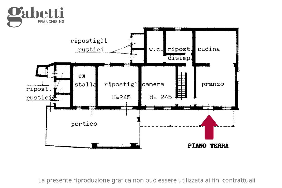 Casa Indipendente - Planimetry 1