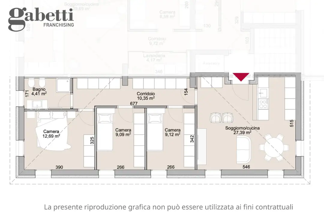 Appartamento - Planimetry 1