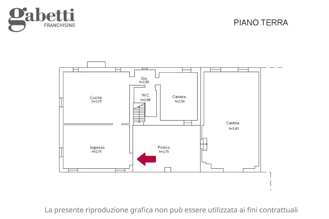 Casa Indipendente - Planimetry 1