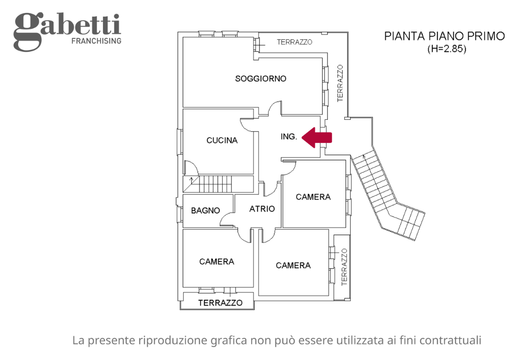 Casa Indipendente - Planimetry 1