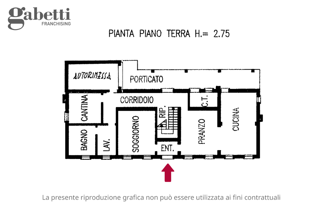 Casa Indipendente - Planimetry 1