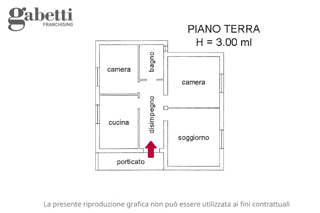Casa Indipendente - Planimetry 1