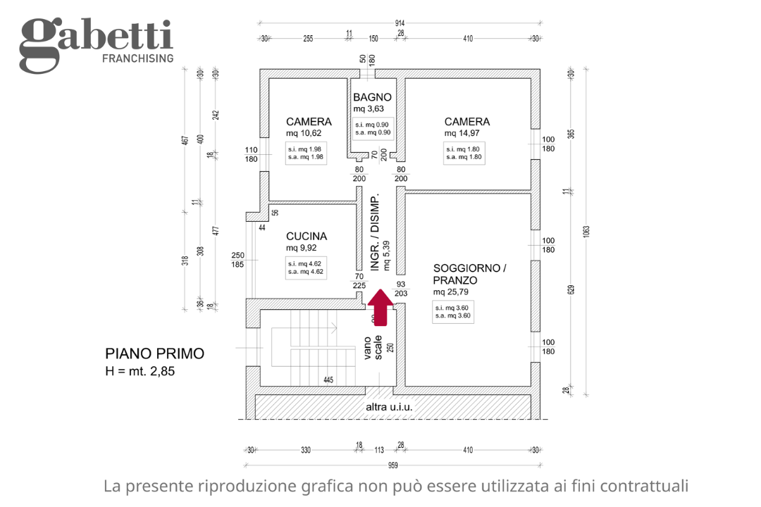 Appartamento - Planimetry 1