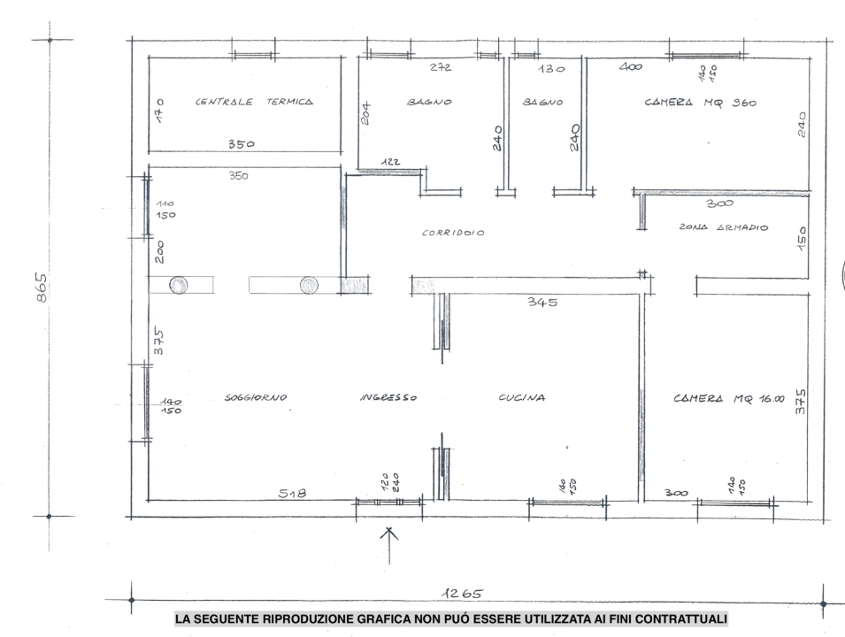 Appartamento - Planimetry 1