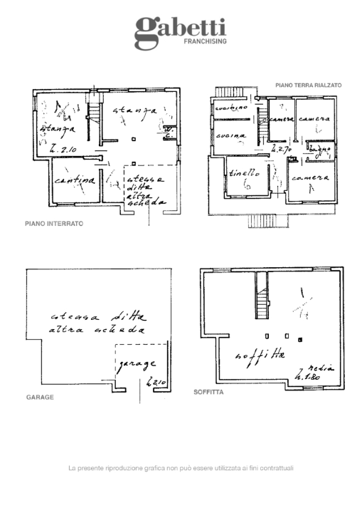 Casa Indipendente - Planimetry 1