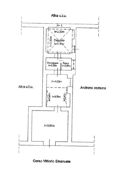 Negozio - Planimetry 1