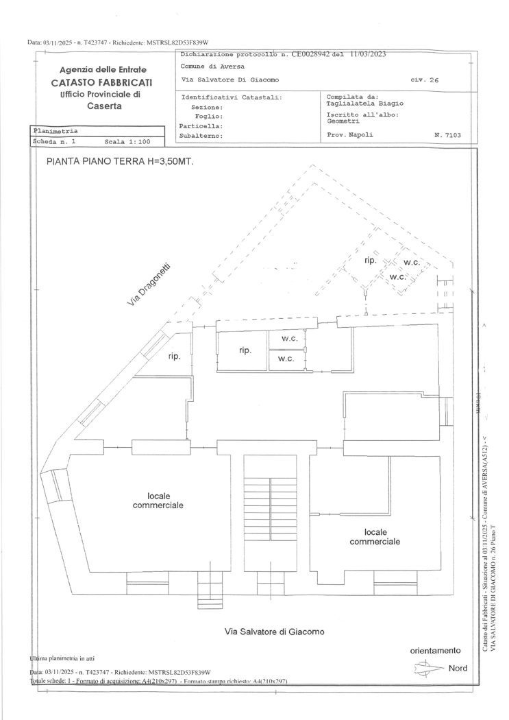 Negozio - Planimetry 1