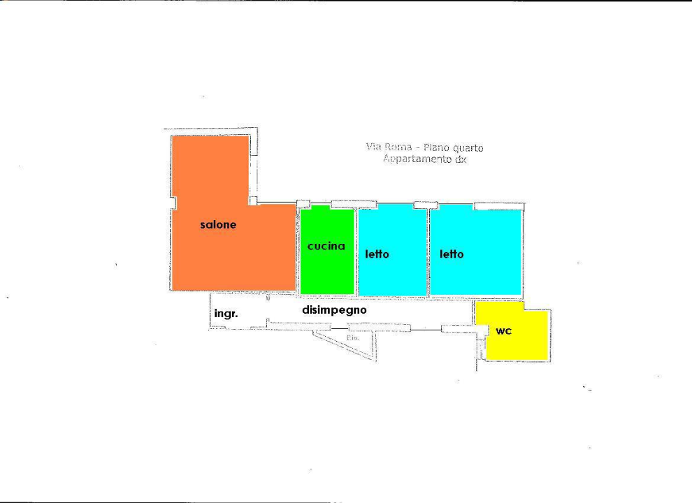 Appartamento - Planimetry 1
