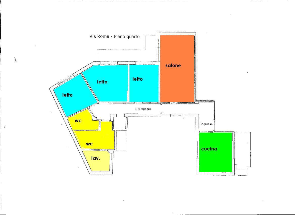 Appartamento - Planimetry 1