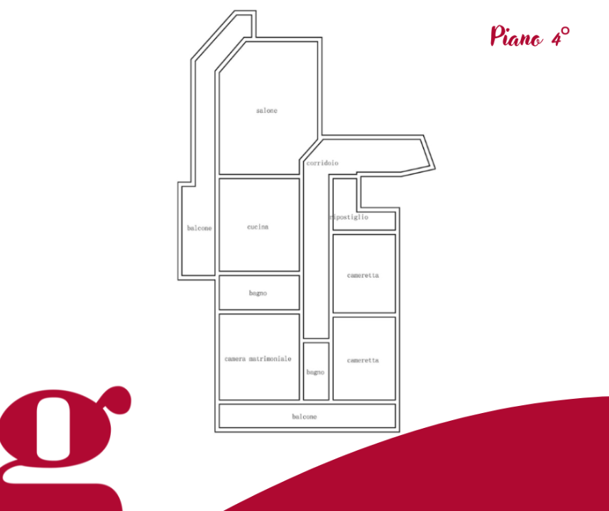 Appartamento - Planimetry 1