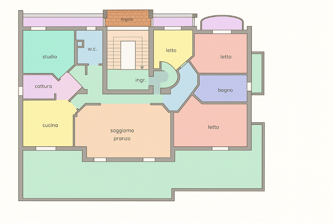 Appartamento - Planimetry 1