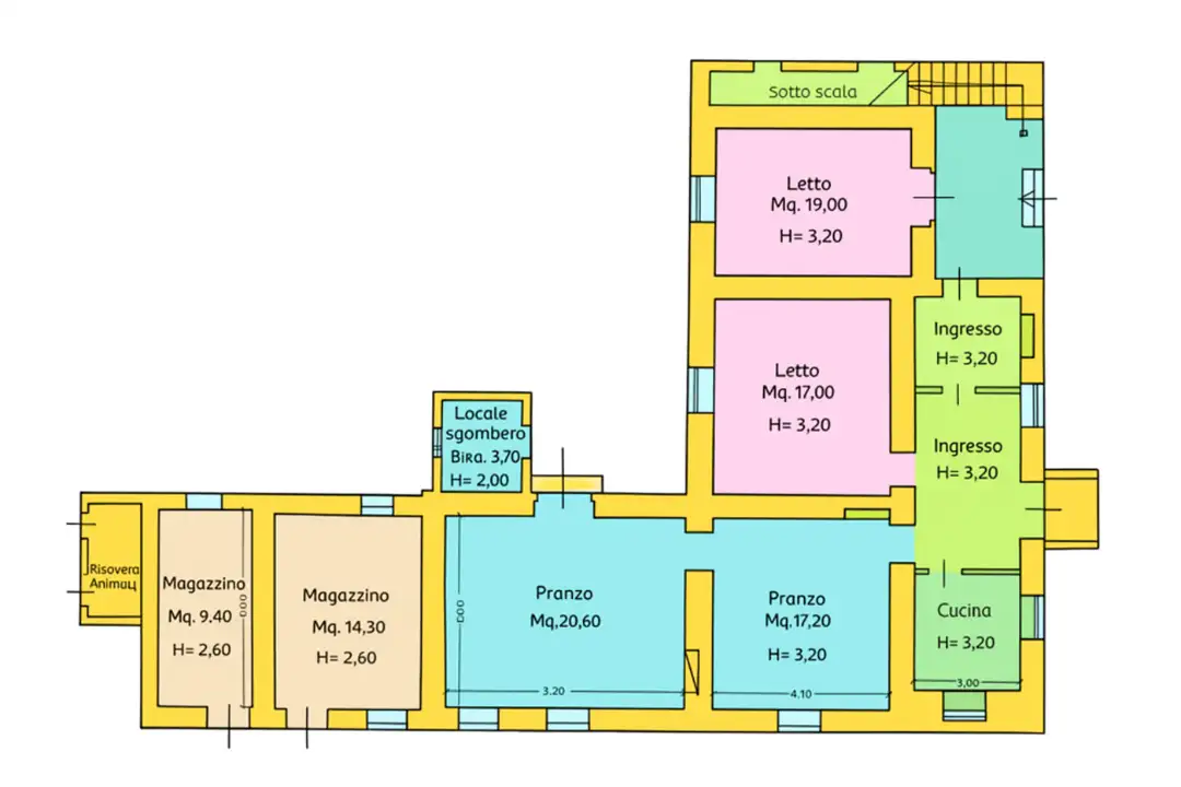 Casa Indipendente - Planimetry 1