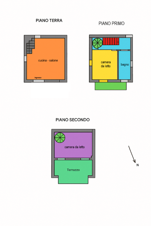 Casa Indipendente - Planimetry 1
