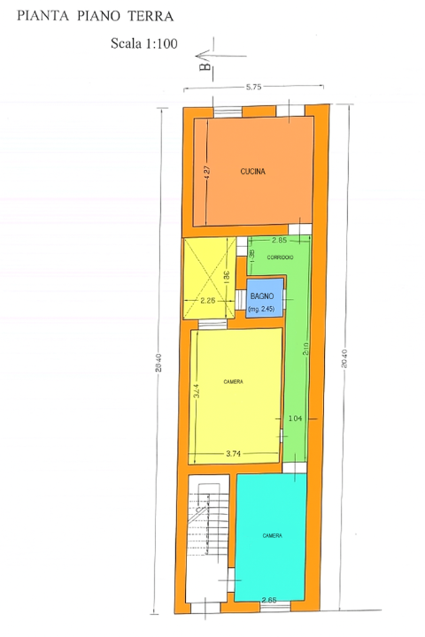 Casa Indipendente - Planimetry 1