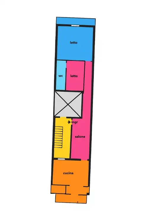 Appartamento - Planimetry 1