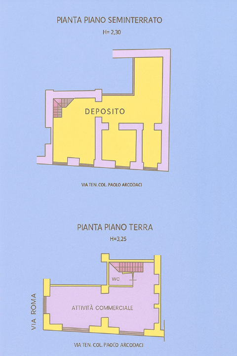 Negozio - Planimetry 2