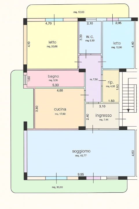 Appartamento - Planimetry 1