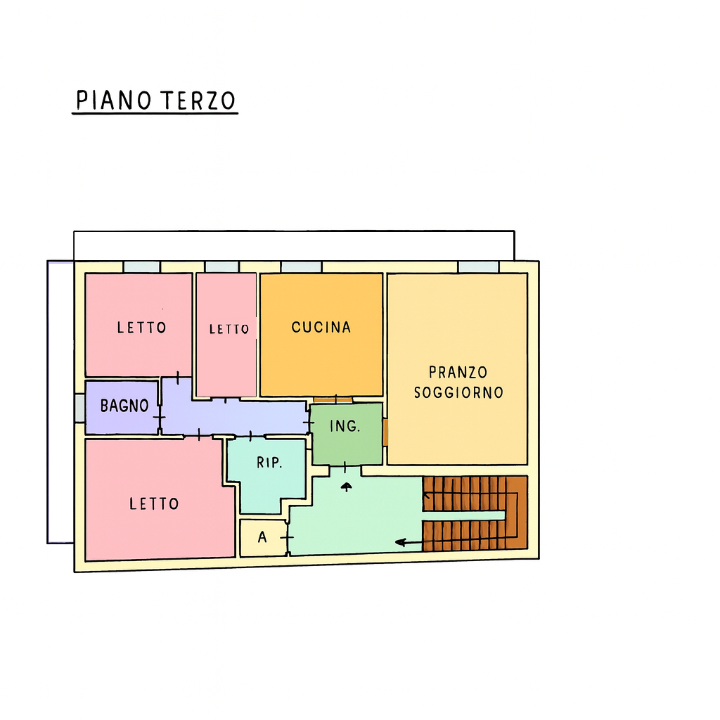 Appartamento - Planimetry 1