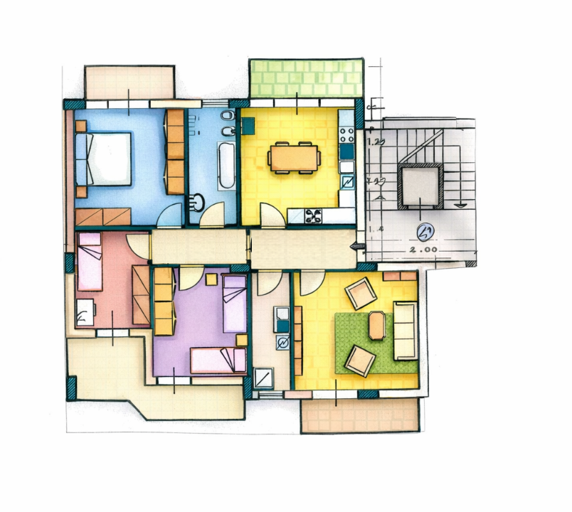 Appartamento - Planimetry 1