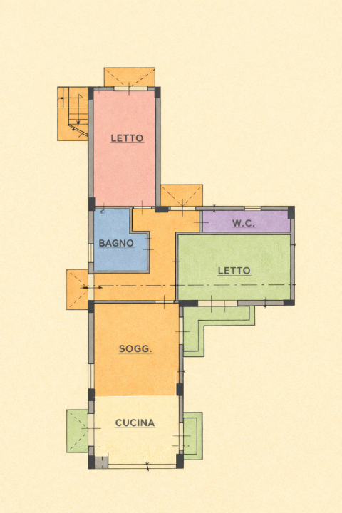 Villa - Planimetry 1