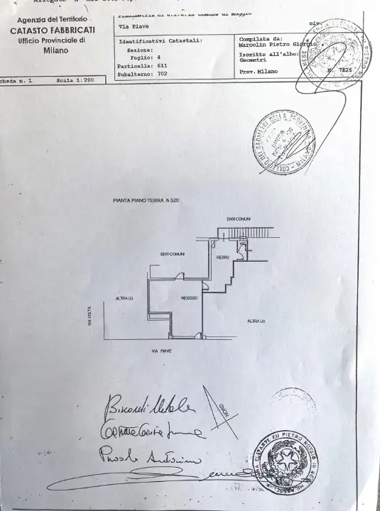 Negozio - Planimetry 1