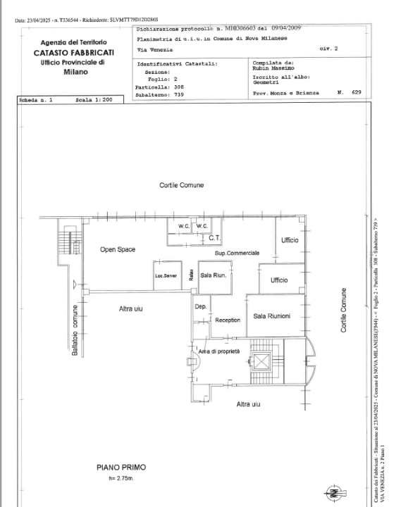 Ufficio - Planimetry 1