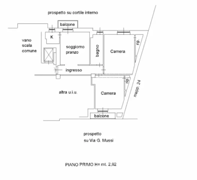 Appartamento - Planimetry 1