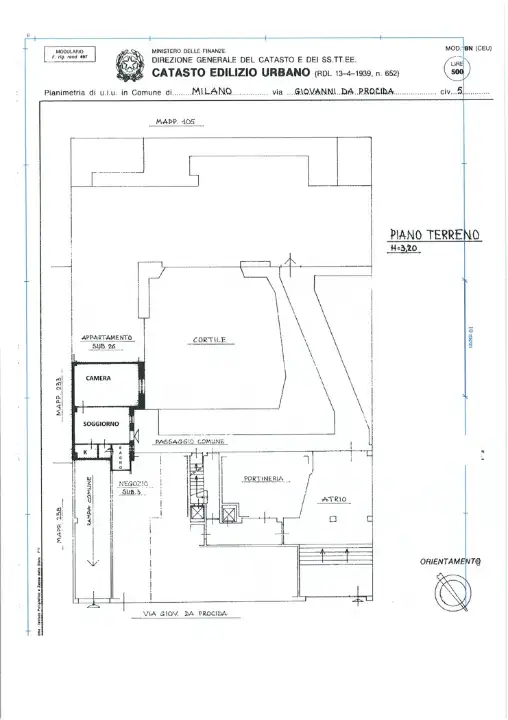 Appartamento - Planimetry 1