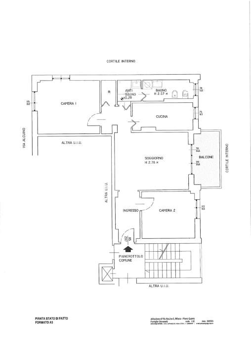 Appartamento - Planimetry 1