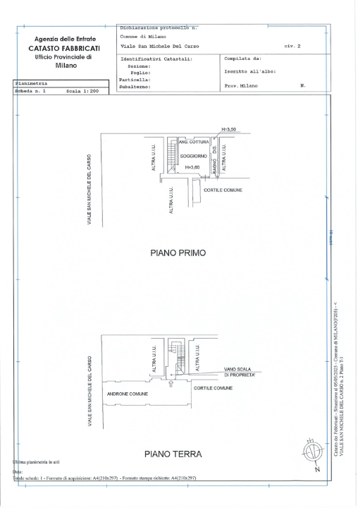 Appartamento - Planimetry 1