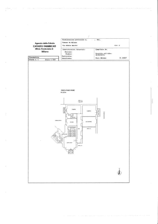 Appartamento - Planimetry 1