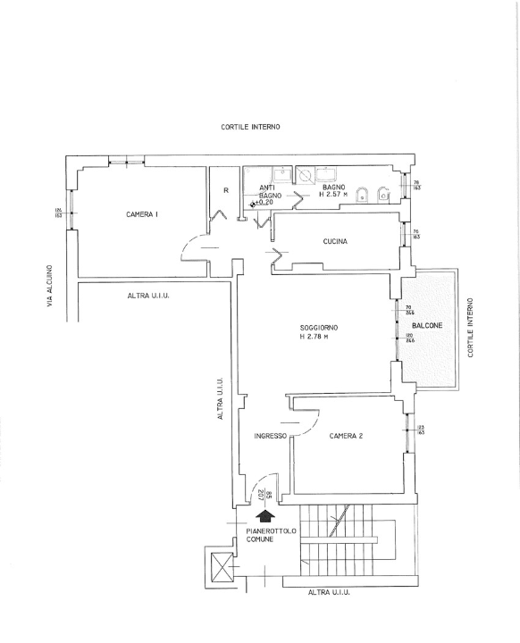 Appartamento - Planimetry 1