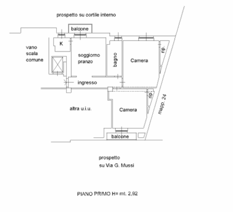 Appartamento - Planimetry 1