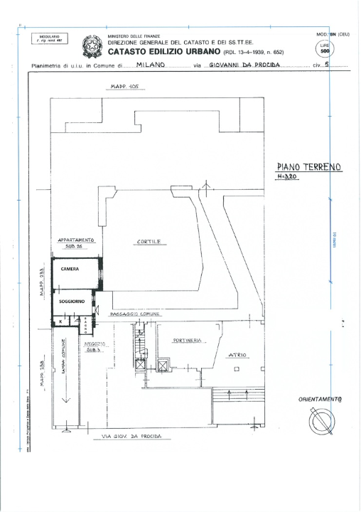 Appartamento - Planimetry 1